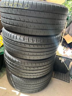 255-45-20 all four tires ✅✅✅✅