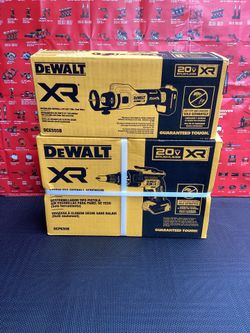 DEWALT XR 20V MAX BRUSHLESS DRYWALL SCREWGUN AND BRUSHLESS DRYWALL CUT-OUT TOOL ( TOOL ONLY )