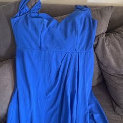 Royal Blue Dress