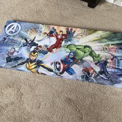Avengers Canvas 16” X 40