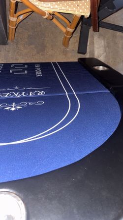 Poker table