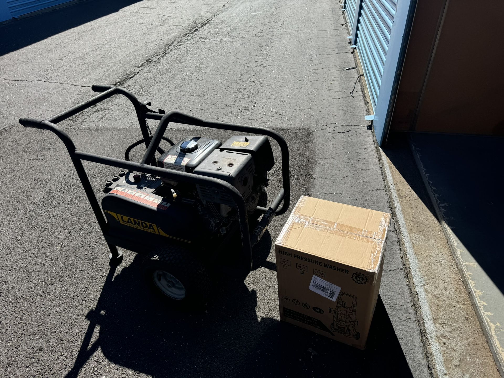 🚨 2 for 1 Deal!!! Landa Pro Pressure Washer + Electric Power washer $999 OBO Must Sell NOW! 🚨