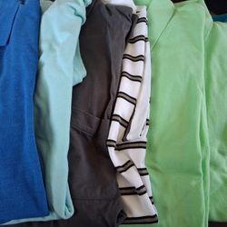 7 Mens Polo Shirts Size Medium 