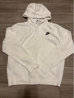 Red and white Nike hoodie
