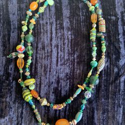 Artisan World Tribe Double Treasure Necklace