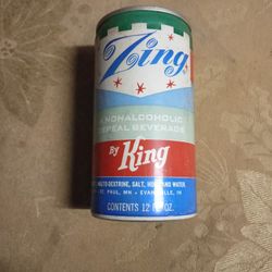 Vintage Zing Collectible Non Alcoholic Beer Can
