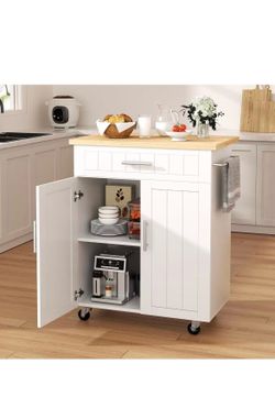 Island cart with Storage,