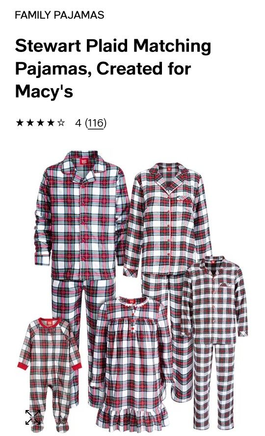 Macys Family Christmas Pajamas