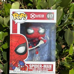 Funko Pop! Marvel WEB-Spider-Man Disney Parks Exclusive -NO TRADES-NO OFFERS-PRICE FIRM