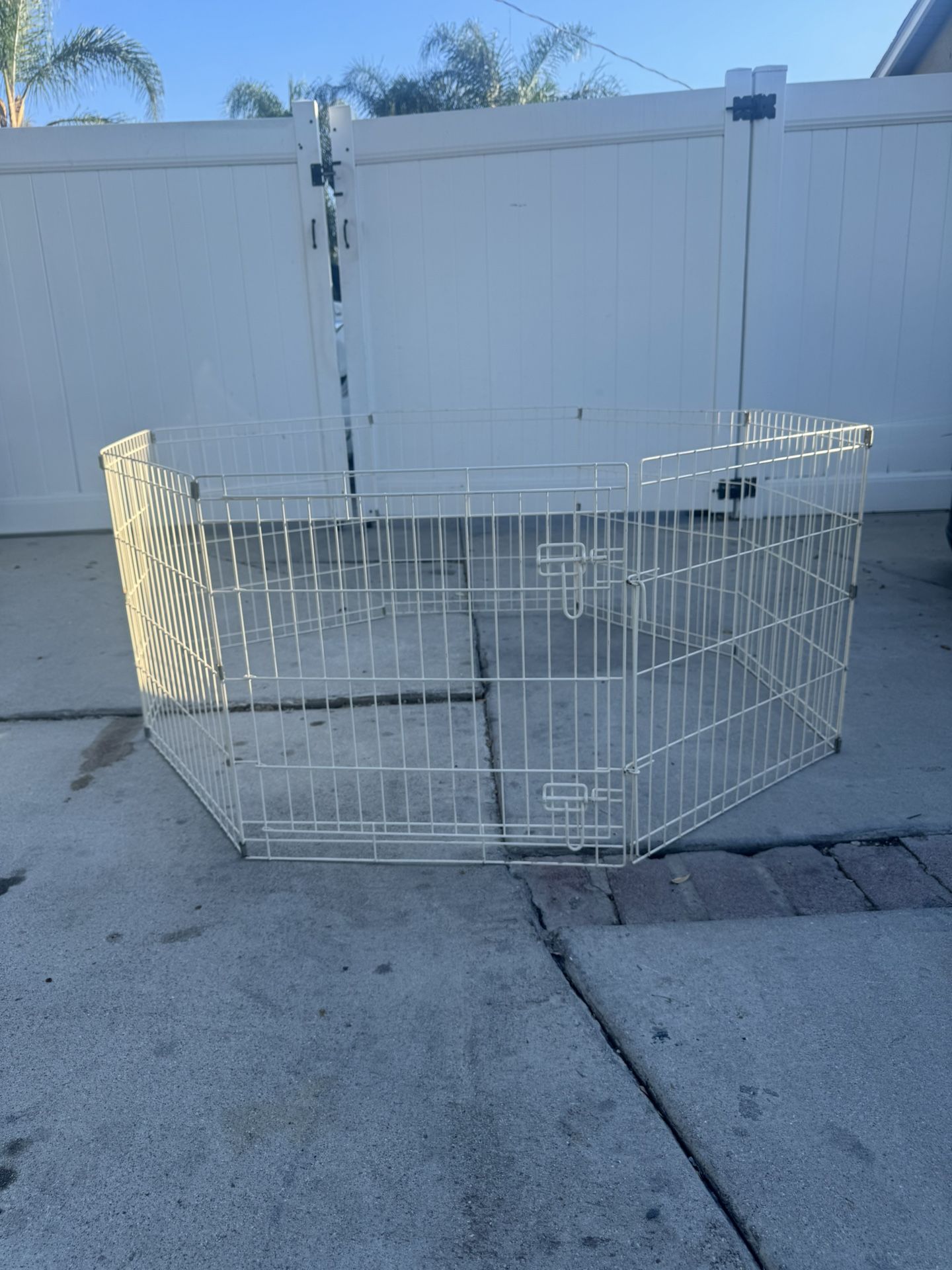 8-Panel Pet Dog Exercise Playpen Play Yard 