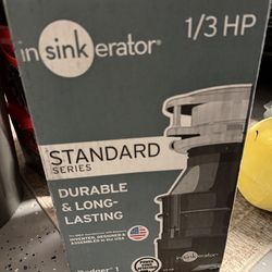 InSinkErator Badger garbage disposal 1/3