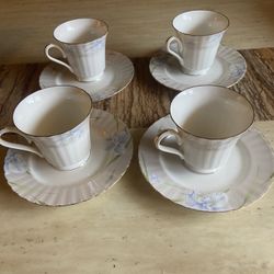 MIKASA Tea Cups And Dessert Plates
