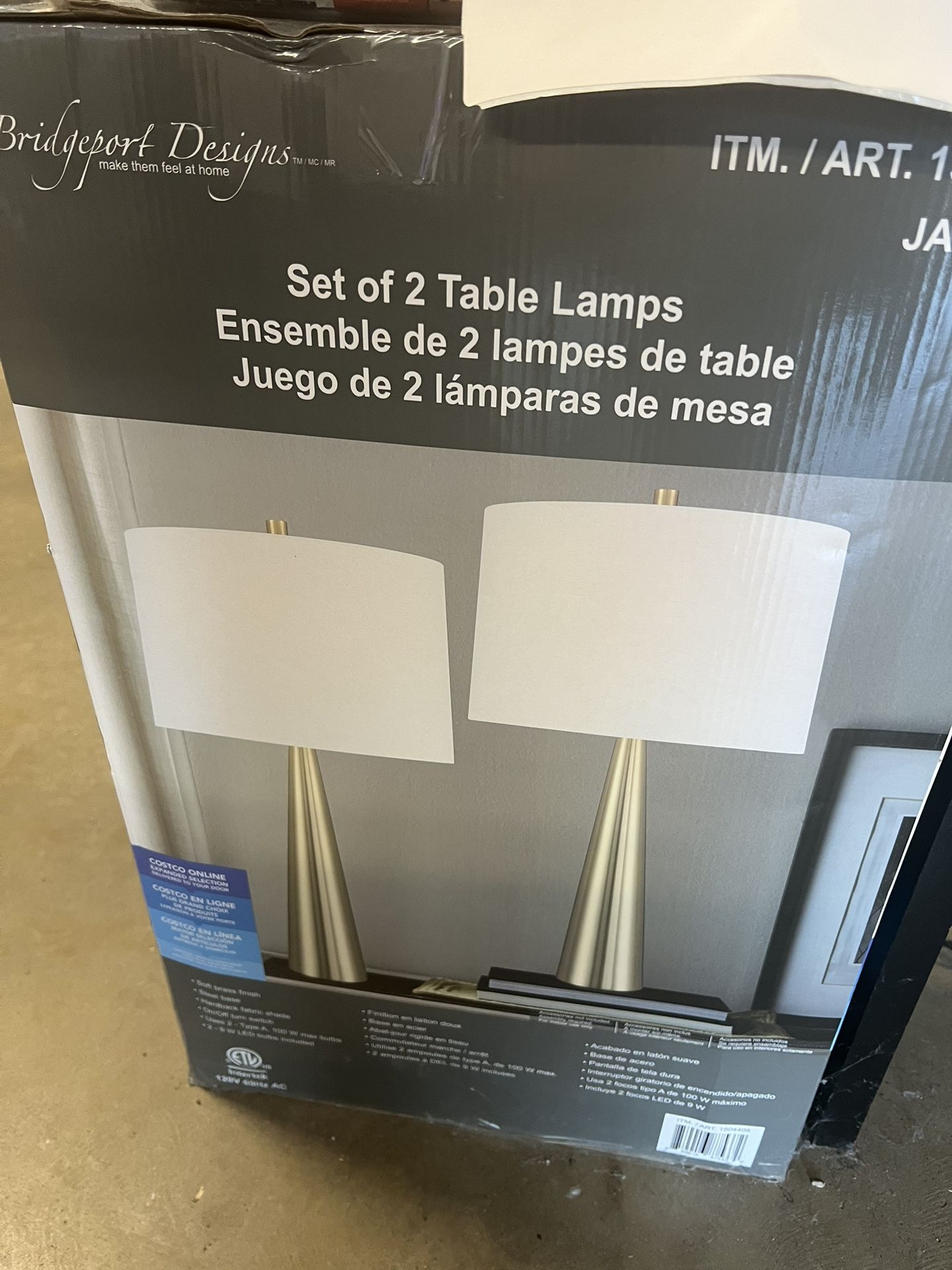 Bridgeport Designs 2 Pack Lamps Home & Garden