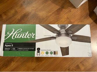 Hunter ceiling fan