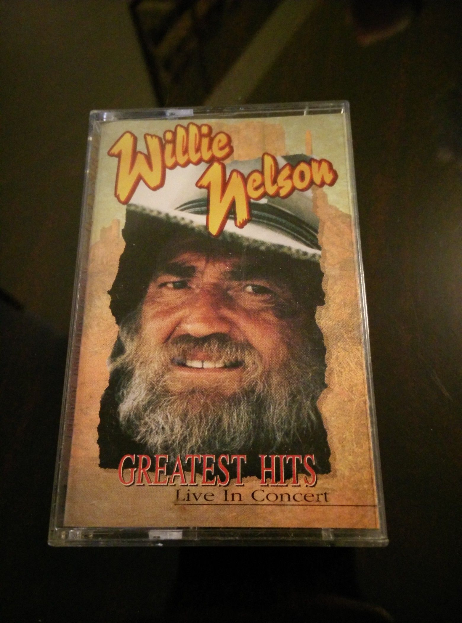 Vintage Willie Nelson Live in Concert Cassette