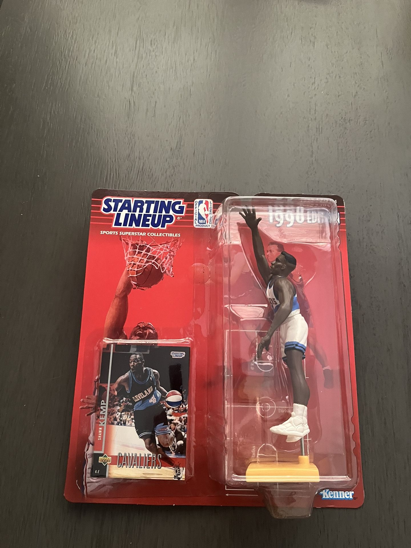 1998 Starting Lineup Shawn Kemp Action Figure With Card Brand New