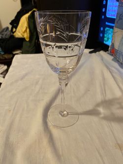 Crystal Wine Goblets (6)