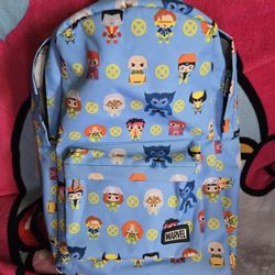 Loungefly x Marvel X-Men Chibi Character AOP Backpack