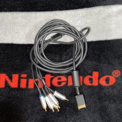 Sony Playstation Component Cables Gold Plated