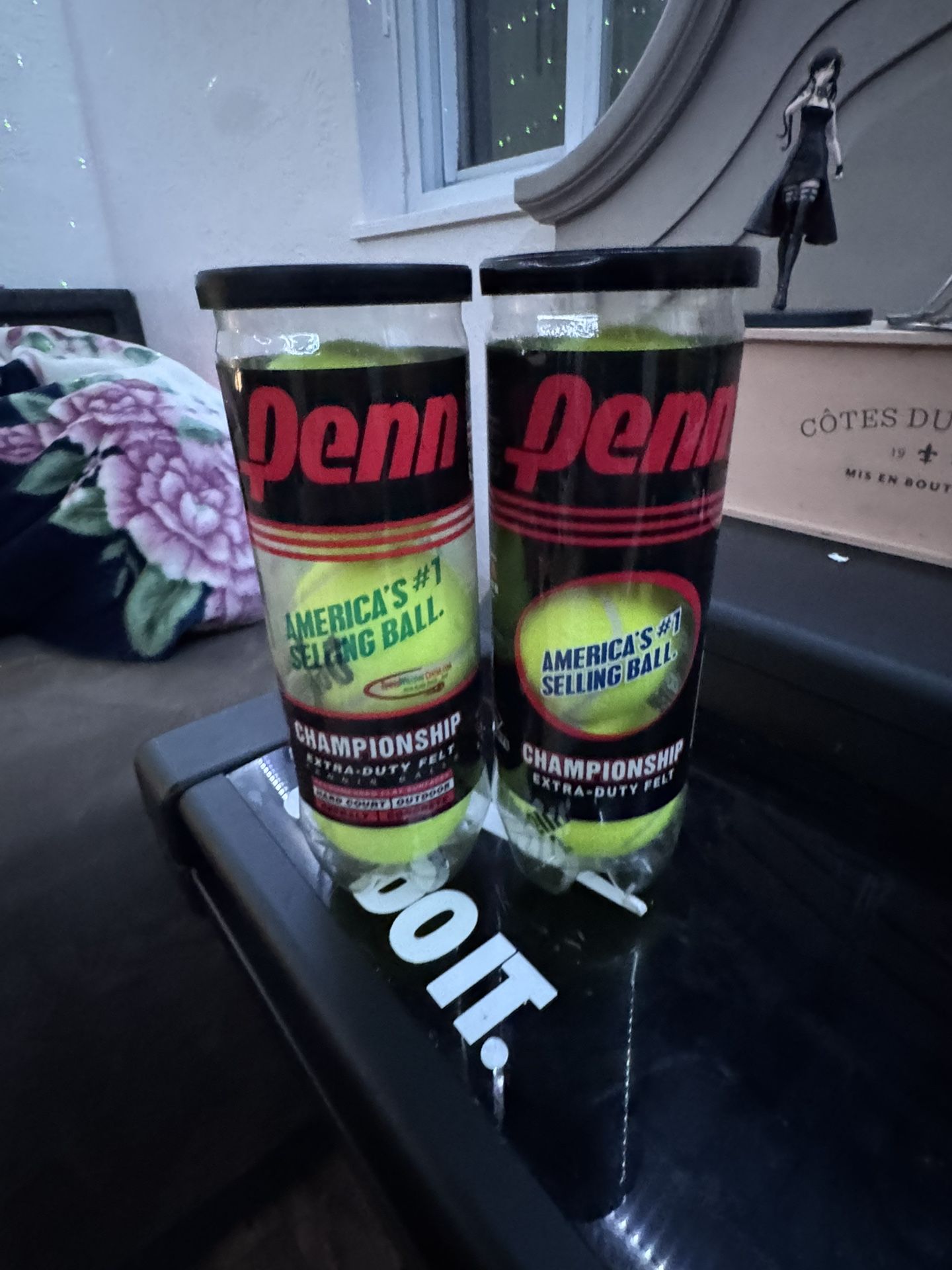 8 unopened cans of Penn Championship tennis balls (3 balls per can)