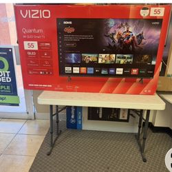 55 Tv Vizio Smart 4K Hdtv $55 Down On Financing Six Month Warranty Free Delivery