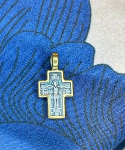 Cross Akimov «Crucifix. The Mother of God «Incarnation». Five Holy Patriarchs»