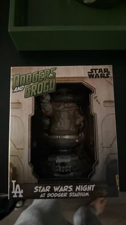 Grogu Bobblehead Dodgers