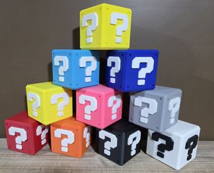 Super Mario Question Block Coin Banks