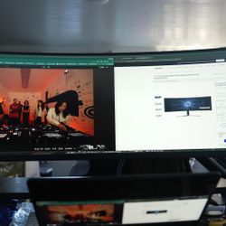 Samsung CRG 49" Dual QHD 5K Curved Monitor (5120x1440) 120HZ For Sale!