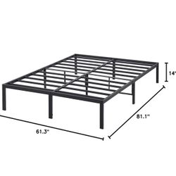 metal queen bedframe