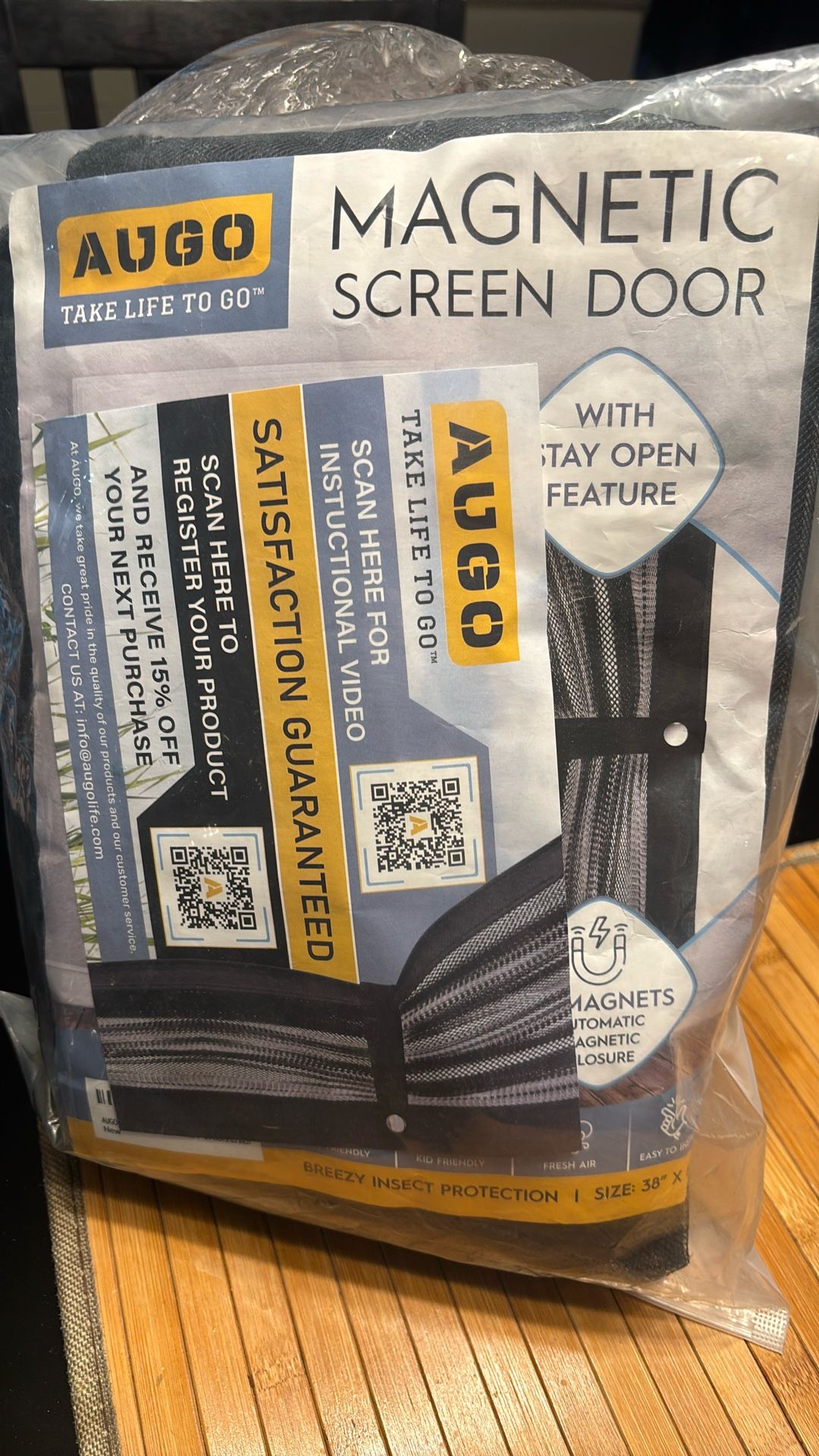 Augo Magnetic Screen Door