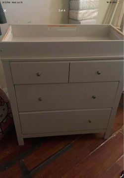 Changing table dresser