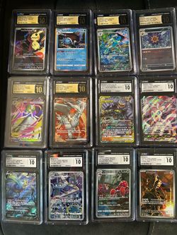 CGC Graded Japanese Pokémon Cards Lot of 12