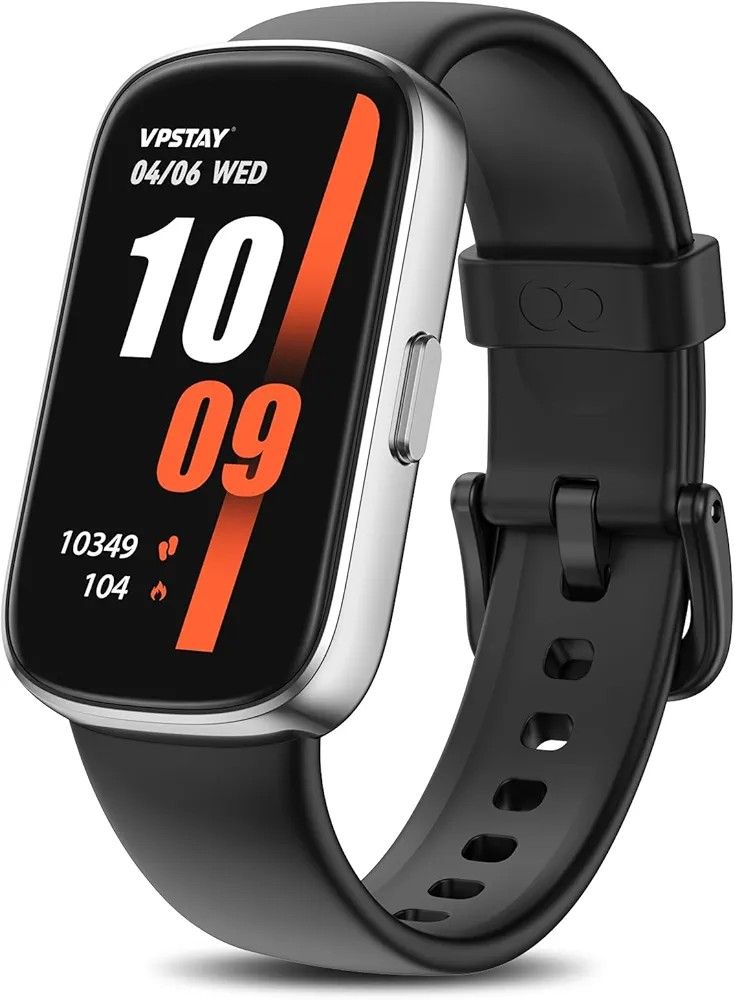 Fitness Tracker Watch with 24/7 Heart Rate Sleep Blood Oxygen Monitor, IP68 Waterproof Smart Watch, Step Calorie Counter Pedometer Health Activity