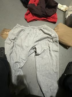 Nike Gray Cargo Sweatpants