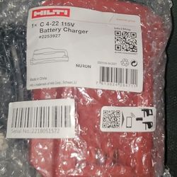 Hilti Charger Nuron C 4-22 & Battery