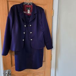 2 Pc Purple WOMAN'S SUIT 