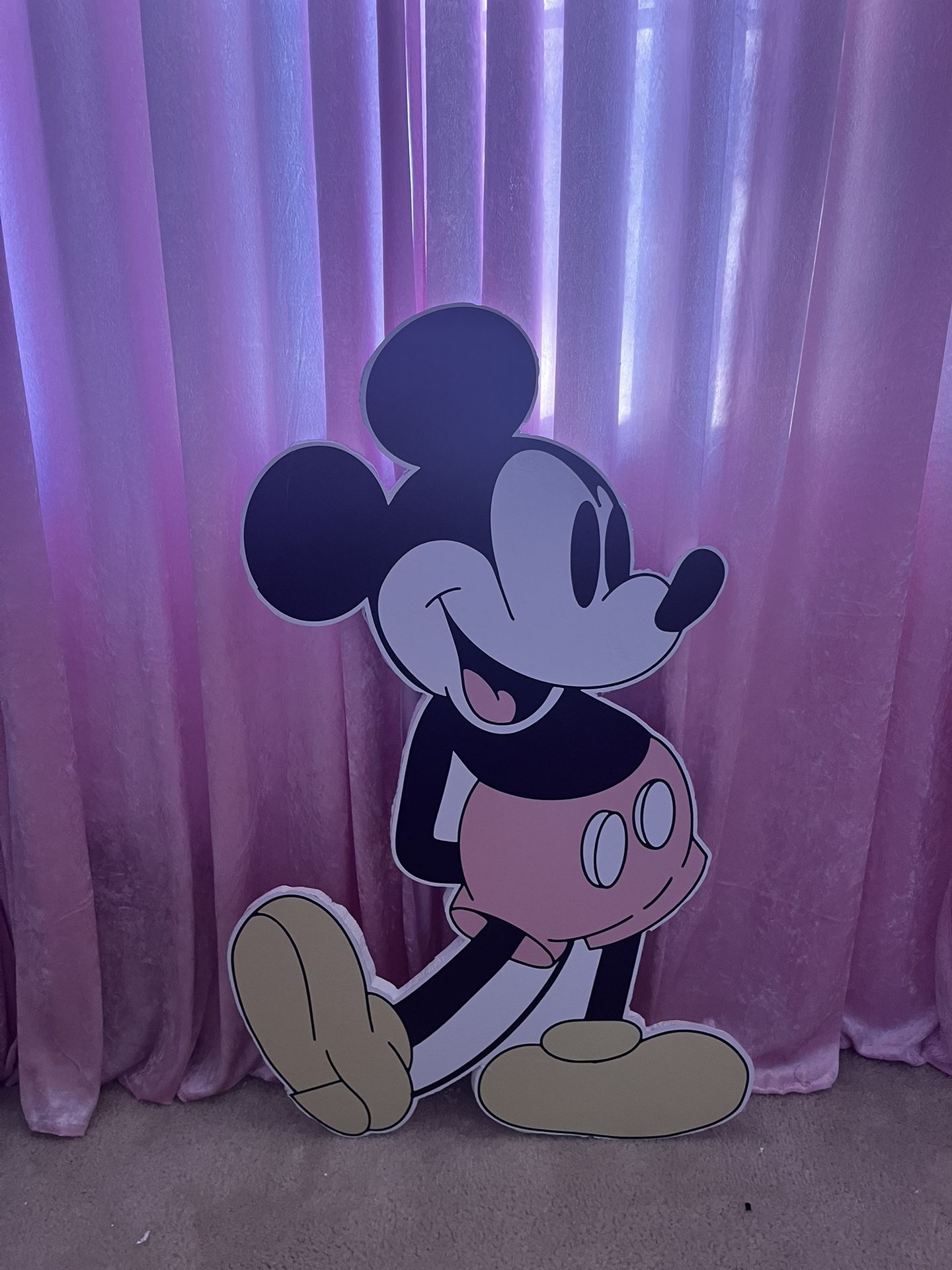 Mickey Mouse Foam Cutout