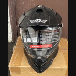 Motorcross Helmet XL Black