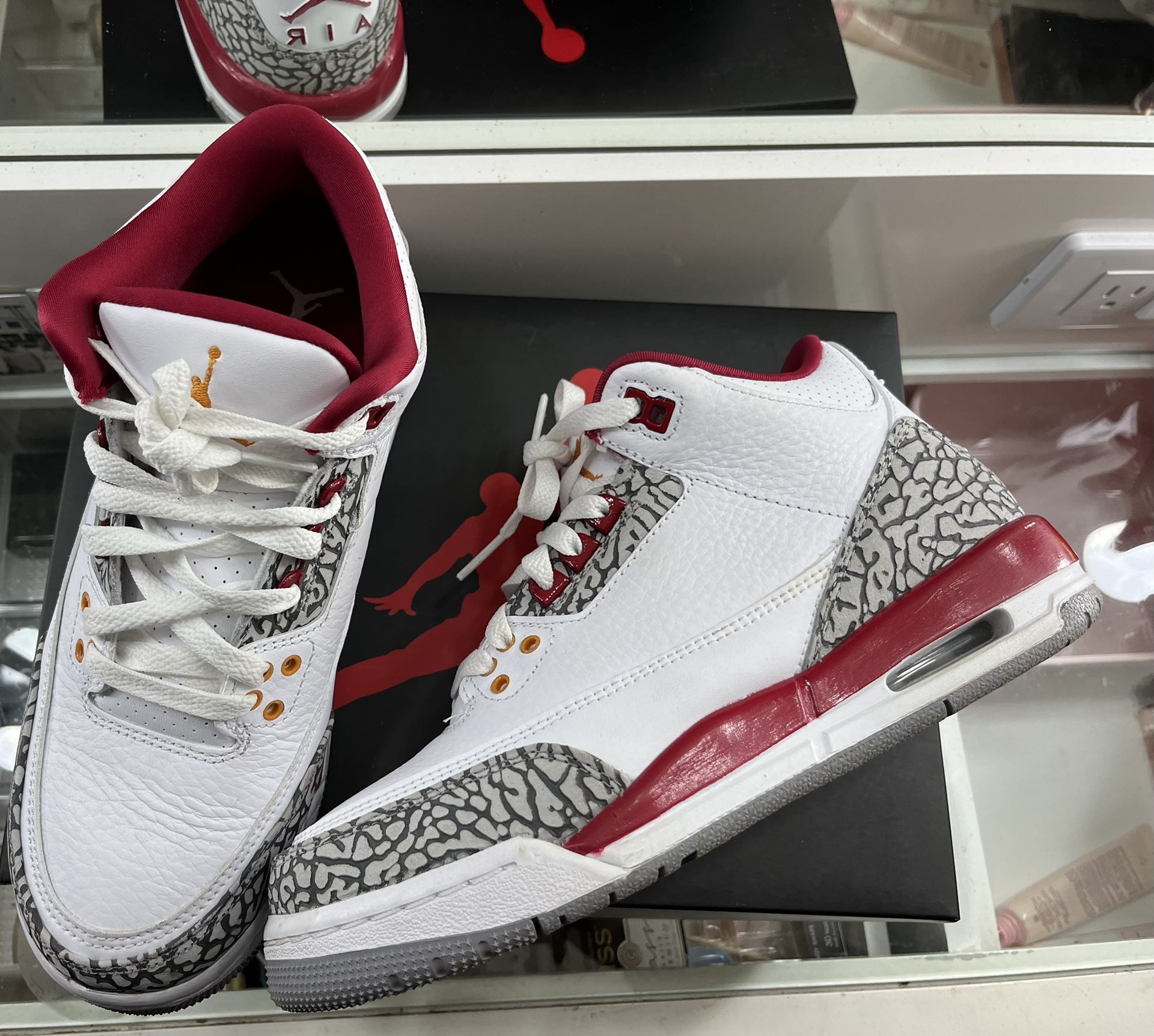 Jordan 3 Cardinal Red (GS)