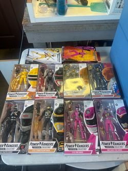 Power Rangers figures