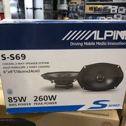 Alpine Type S 6x9 On Sale Today for 99.99