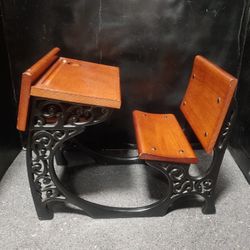 Wood And Iron Doll Desk