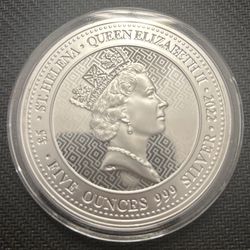 5OZ Queen Elizabeth ll Coin 