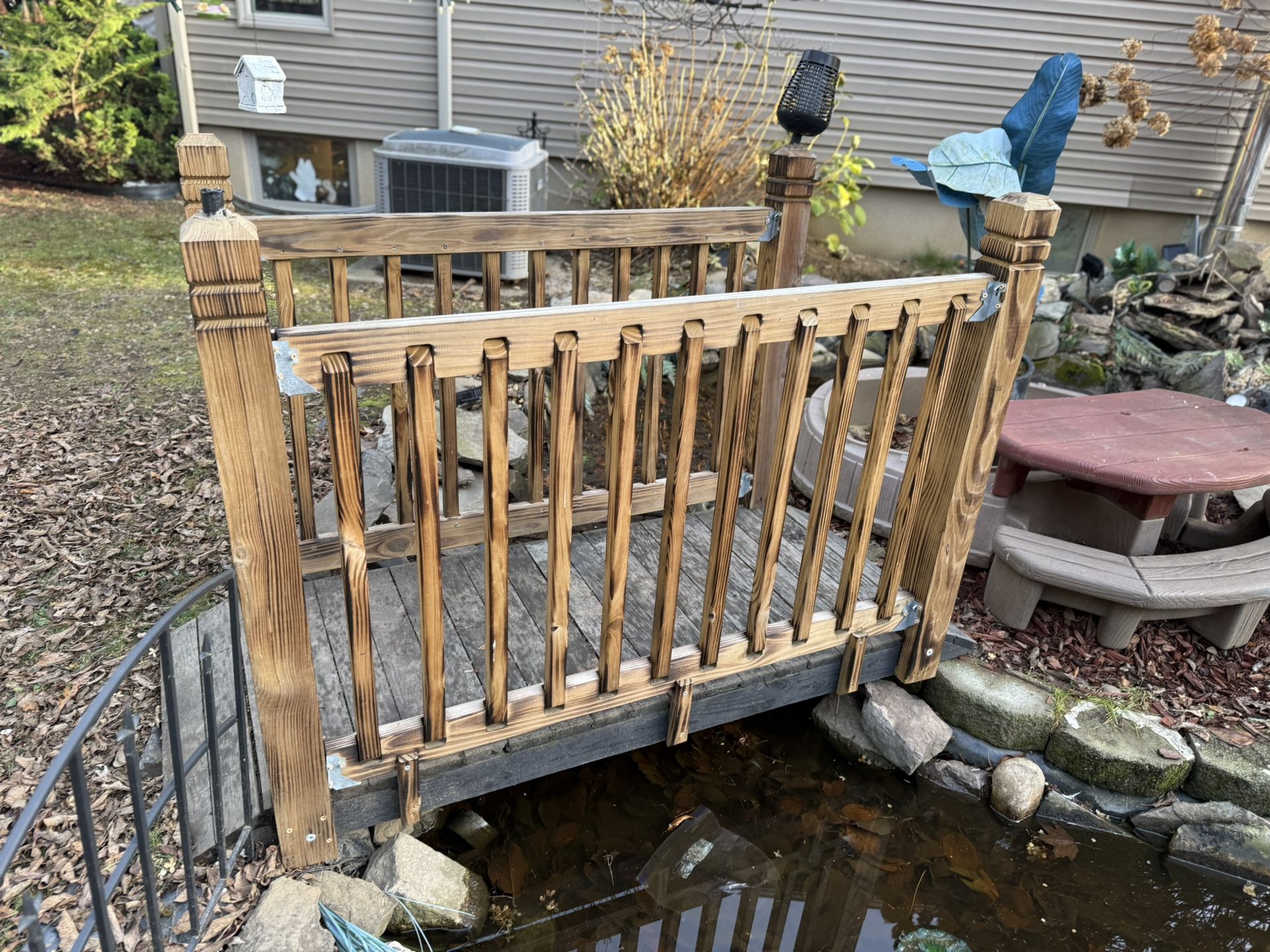 Wooden Decorative Garden Bridge