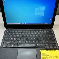 Dell Laptop Computer Latitude E7450 4GB RAM 256GB mSATA i5-4300U @1.9GHz