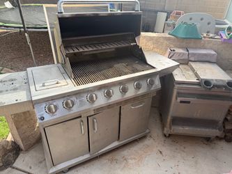 Ducane grill and sink
