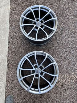 REAL GM C7 Grand Sport Corvette Wheels OEM FRONT 2x