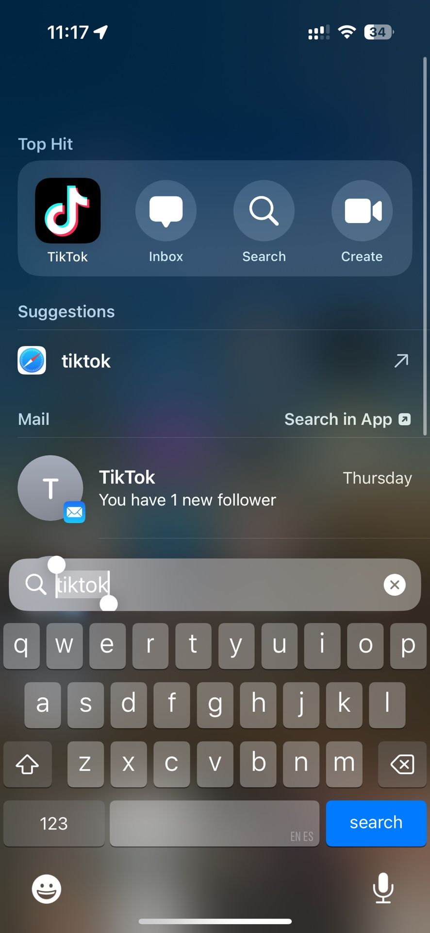 iPhone 15 Pro 256 GB with TikTok