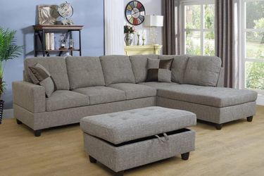 Sectional and Ottoman